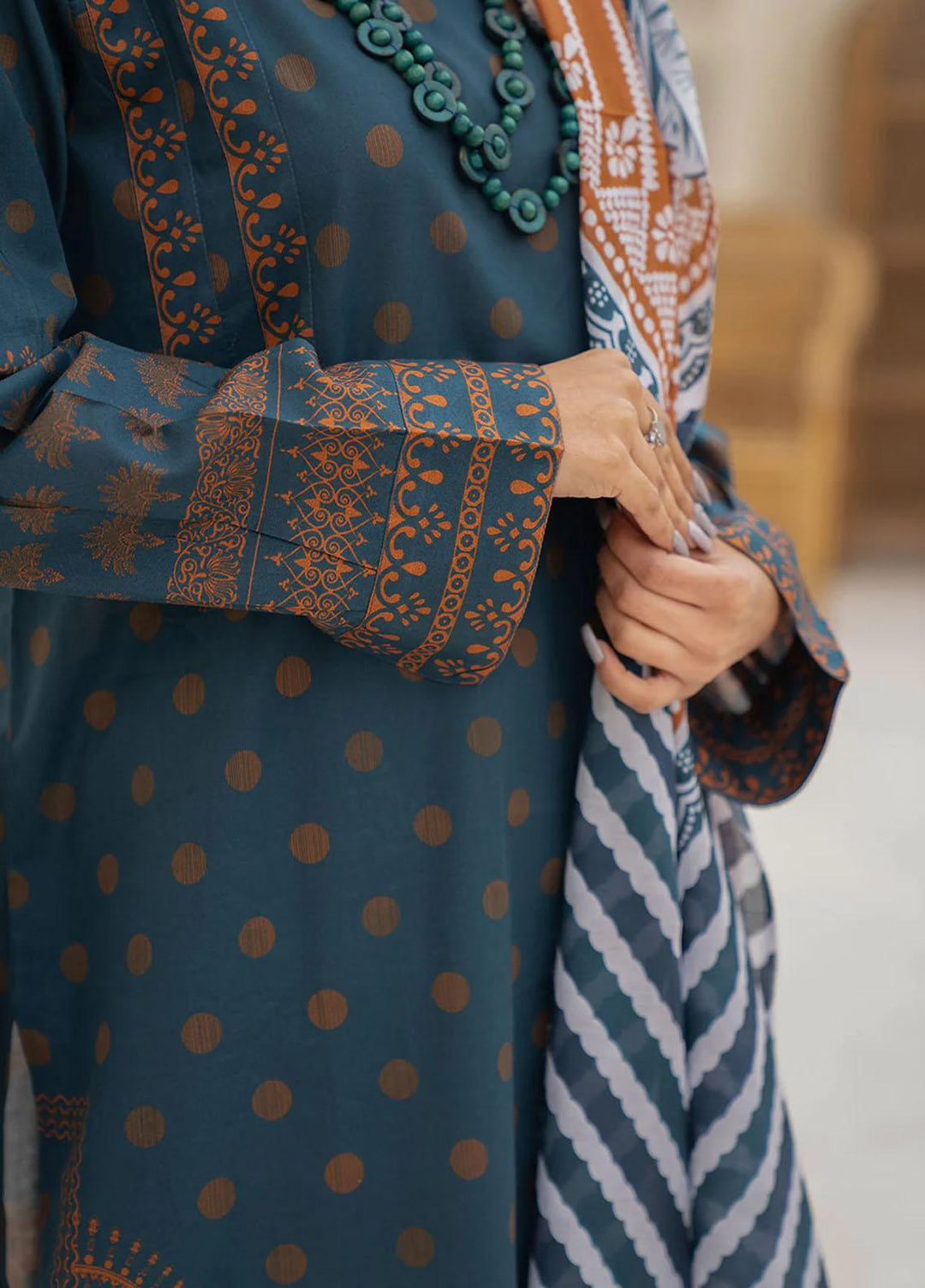 Mallow by Safwa Digital Printed Lawn Suits Unstitched 2 Piece SW23ML SSD-188 - Summer Collection