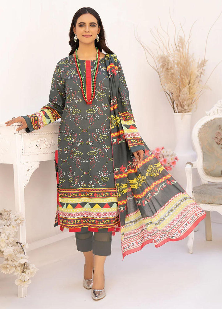 Mallow by Safwa Digital Printed Lawn Suits Unstitched 2 Piece SW23ML SSD-192 - Summer Collection