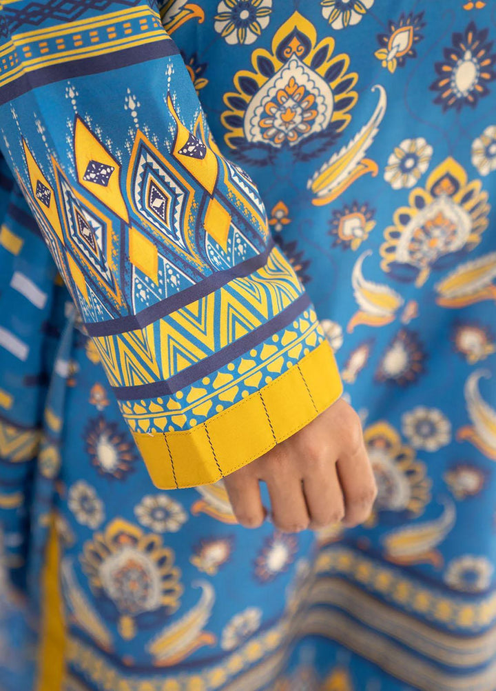 Mallow by Safwa Digital Printed Lawn Suits Unstitched 2 Piece SW23ML SSD-193 - Summer Collection