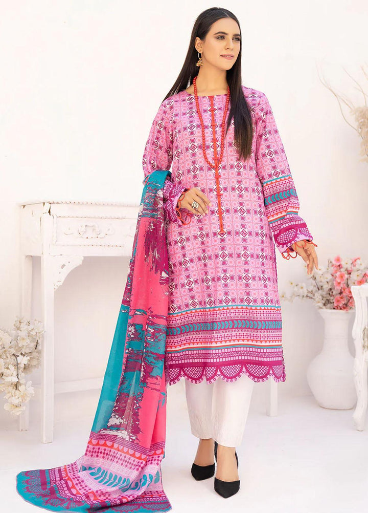 Mallow by Safwa Digital Printed Lawn Suits Unstitched 2 Piece SW23ML SSD-194 - Summer Collection
