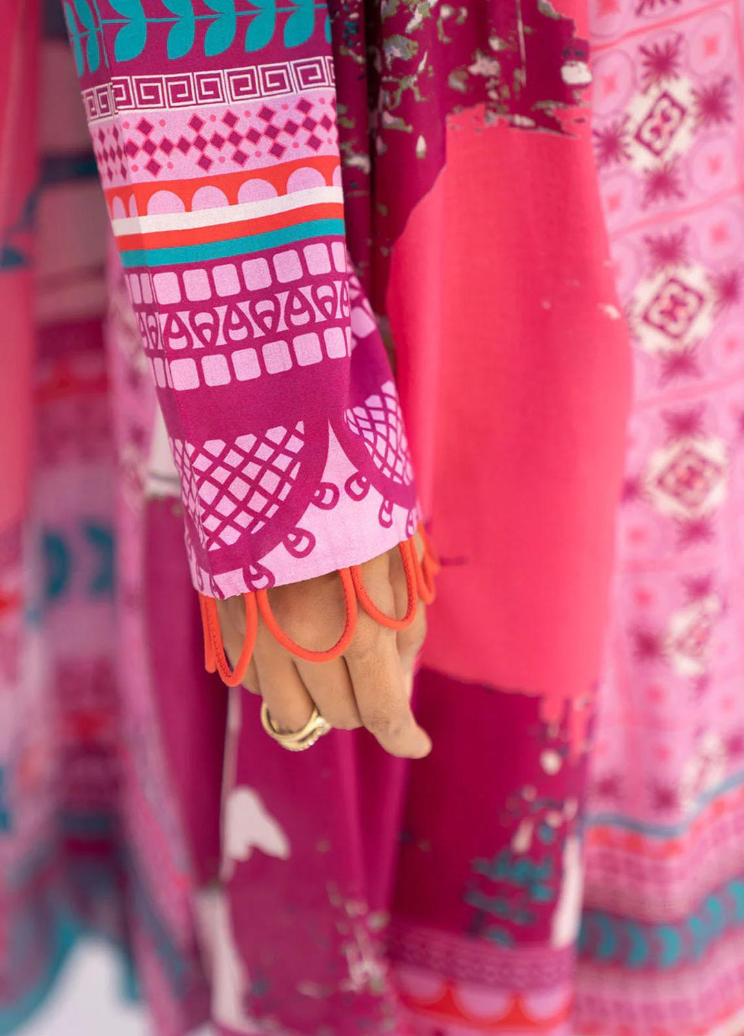 Mallow by Safwa Digital Printed Lawn Suits Unstitched 2 Piece SW23ML SSD-194 - Summer Collection