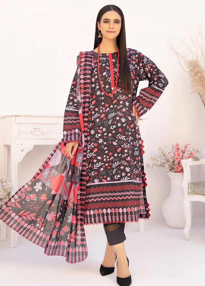 Mallow by Safwa Digital Printed Lawn Suits Unstitched 2 Piece SW23ML SSD-195 - Summer Collection