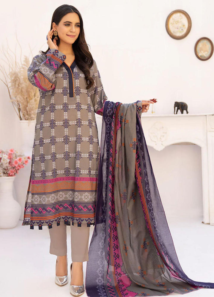 Mallow by Safwa Digital Printed Lawn Suits Unstitched 2 Piece SW23ML SSD-197 - Summer Collection