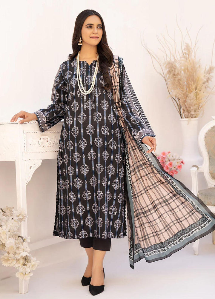 Mallow by Safwa Digital Printed Lawn Suits Unstitched 2 Piece SW23ML SSD-199 - Summer Collection