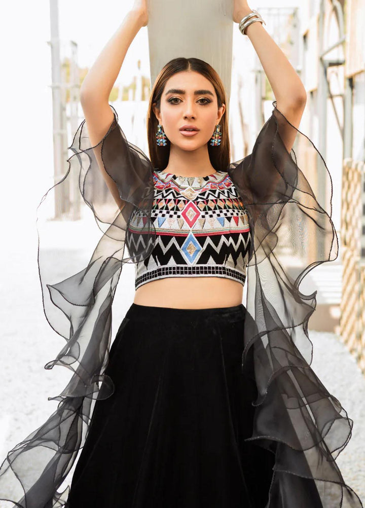 Malook By Shazia Ovais Pret Embroidered Velvet 3 Piece Suit MLK23V Miras