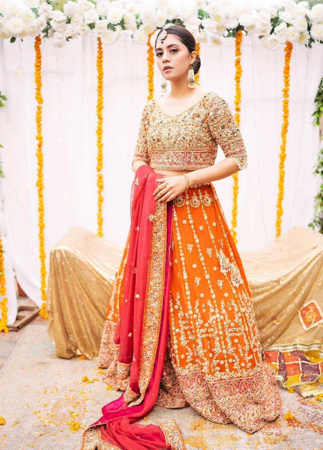Manaal Arfeen Luxury Pret  Chiffon 3 Piece Dress MNL23MF Shahnoor