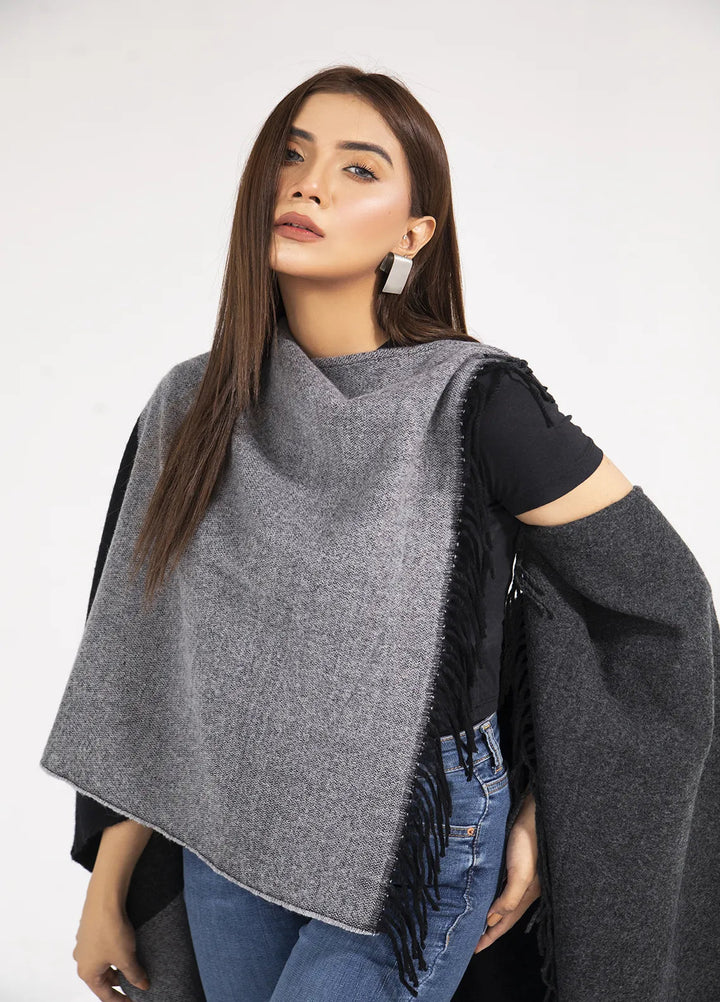 Manahils Polyester Luxury Cape Shawl 03