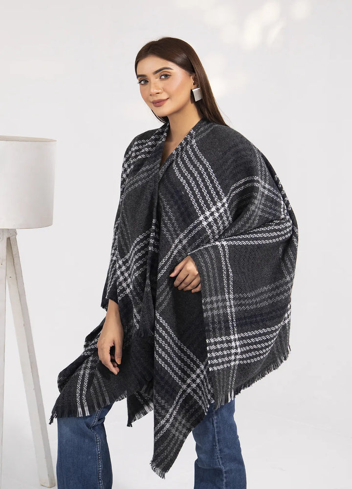 Manahils Polyester Luxury Cape Shawl 08