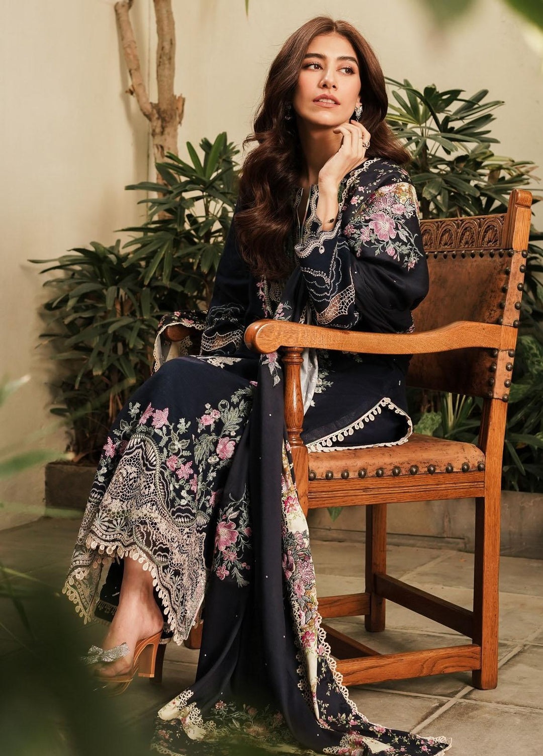 Manara Embroidered  Suits Unstitched 3 Piece MNA23W ML-02 Gala - Festive Collection