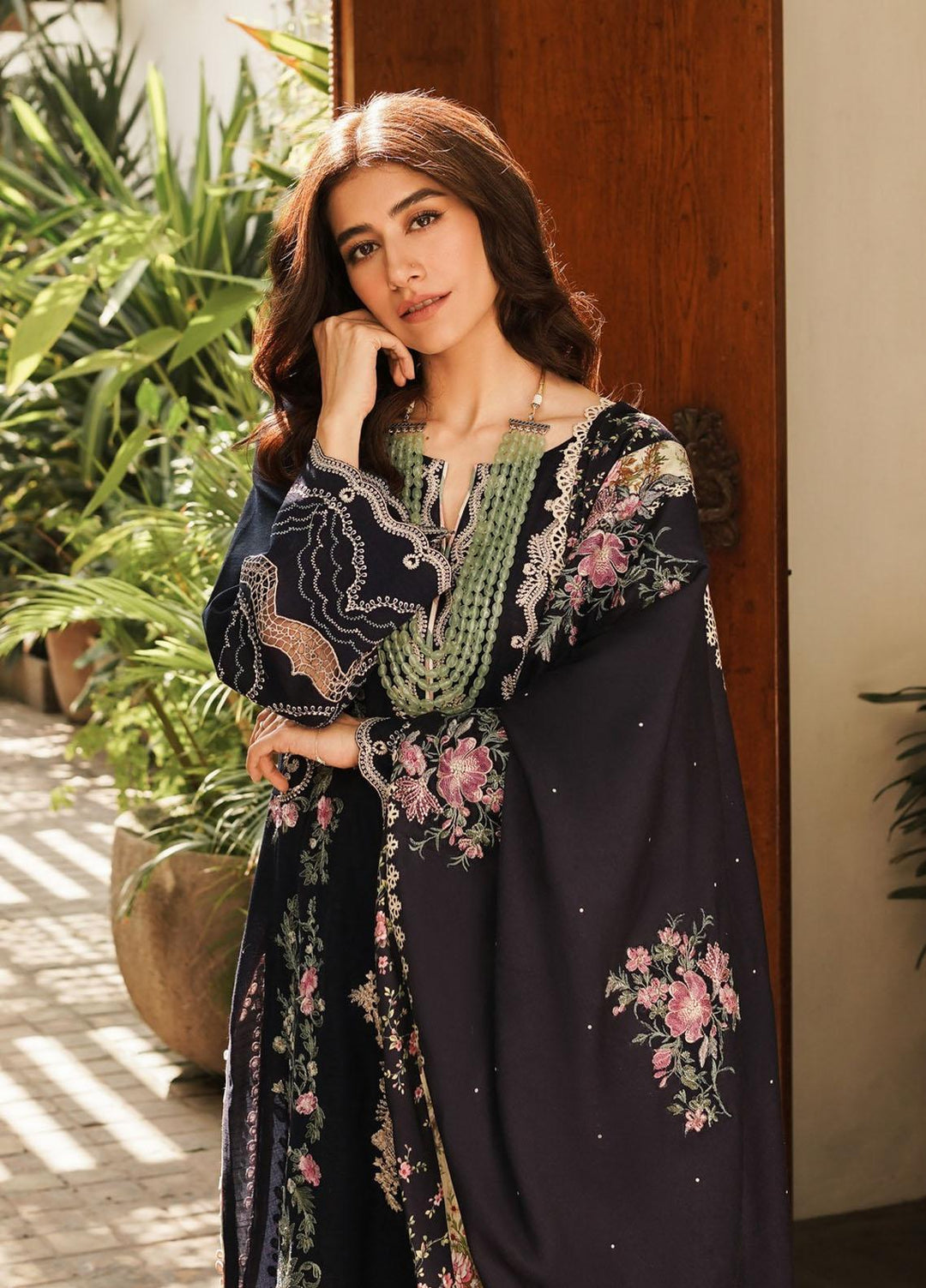 Manara Embroidered  Suits Unstitched 3 Piece MNA23W ML-02 Gala - Festive Collection
