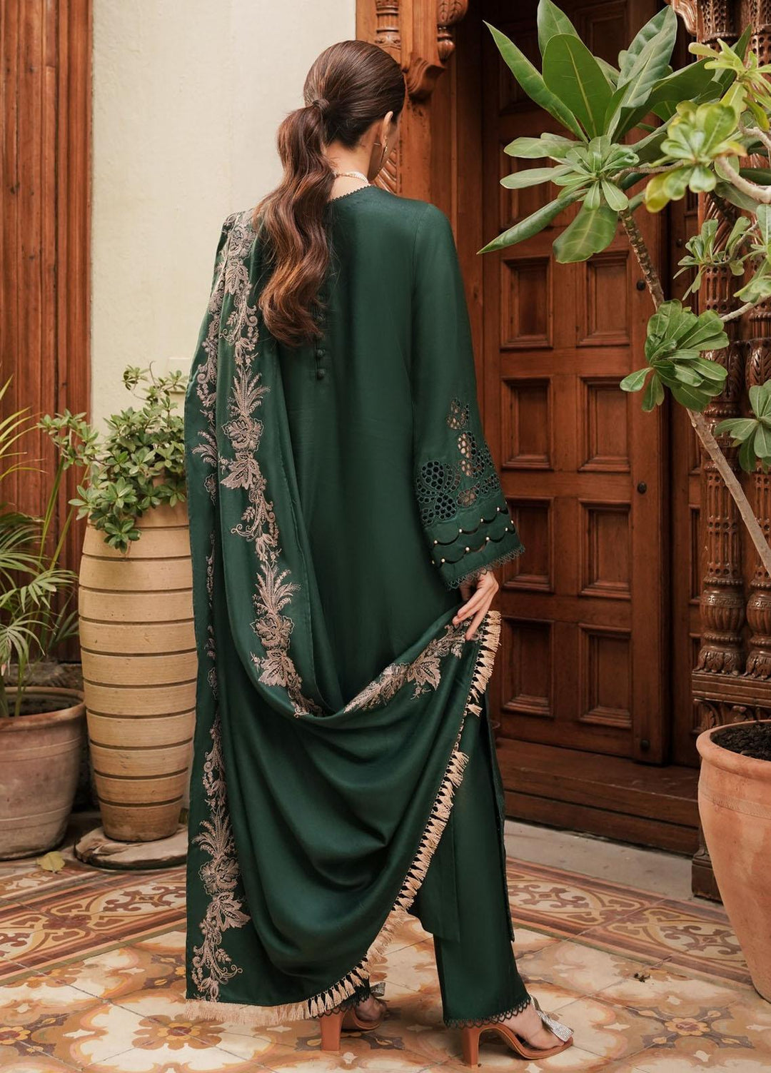 Manara Embroidered  Suits Unstitched 3 Piece MNA23W ML-03 Rudabeh - Festive Collection