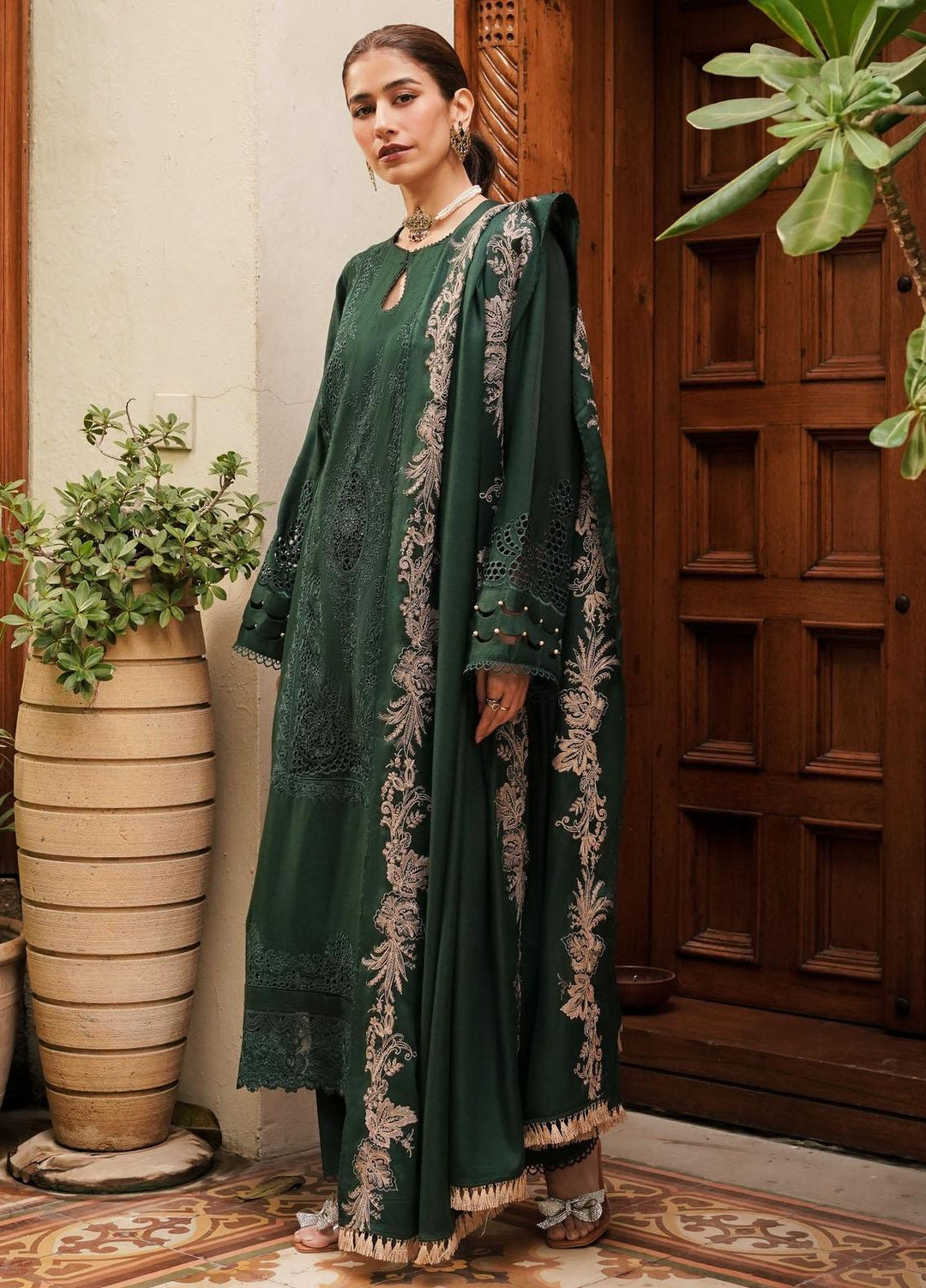 Manara Embroidered  Suits Unstitched 3 Piece MNA23W ML-03 Rudabeh - Festive Collection