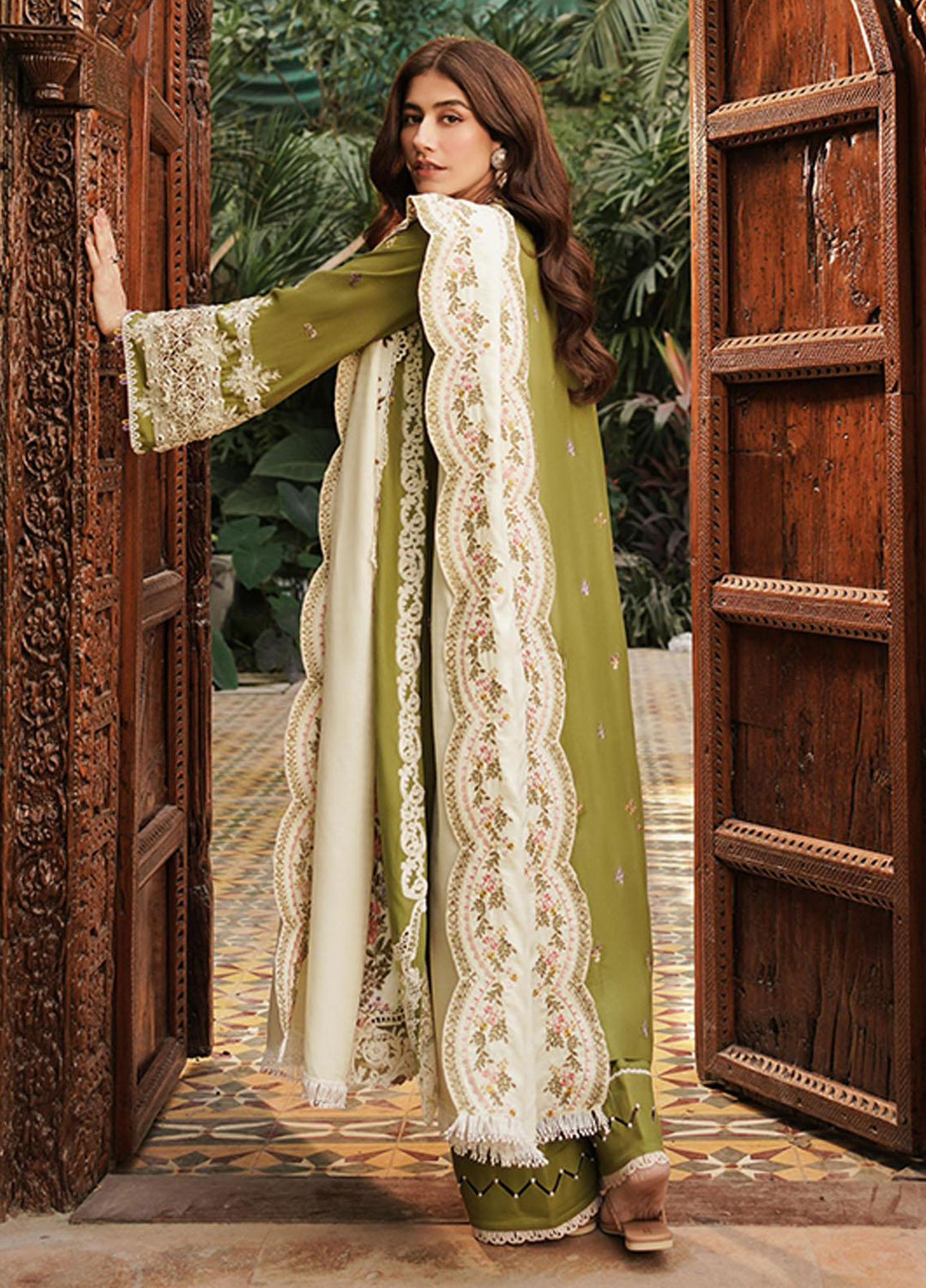 Manara Embroidered  Suits Unstitched 3 Piece MNA23W ML-08 Ramin - Festive Collection
