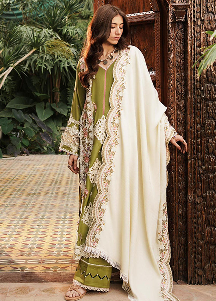 Manara Embroidered  Suits Unstitched 3 Piece MNA23W ML-08 Ramin - Festive Collection