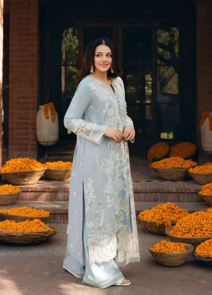 Manara Embroidered Karandi Suit Unstitched 3 Piece MNA24LW LW-04 Wasli - Winter Collection