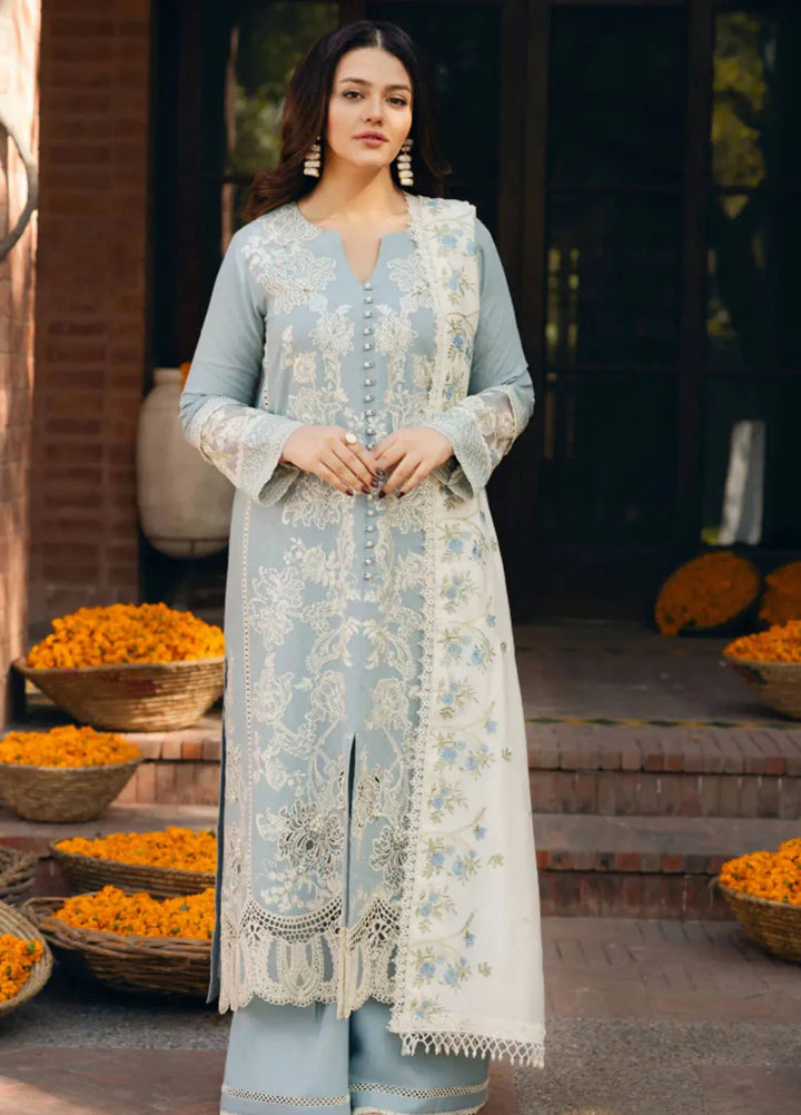 Manara Embroidered Karandi Suit Unstitched 3 Piece MNA24LW LW-04 Wasli - Winter Collection