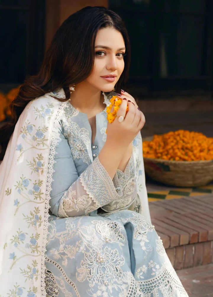 Manara Embroidered Karandi Suit Unstitched 3 Piece MNA24LW LW-04 Wasli - Winter Collection