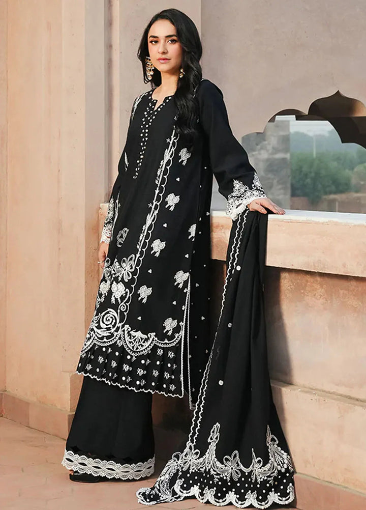 Manara Embroidered Karandi Suit Unstitched 3 Piece MVK-03 Luna - Winter Collection