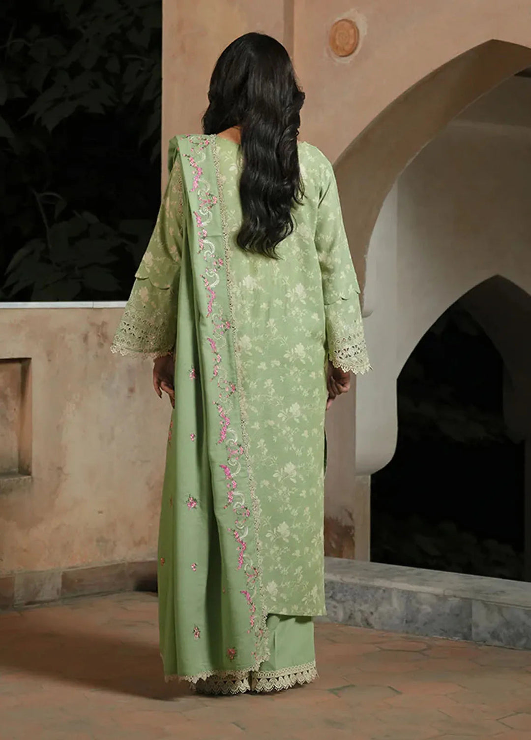 Manara Embroidered Karandi Suit Unstitched 3 Piece MVK-06 Esra - Winter Collection