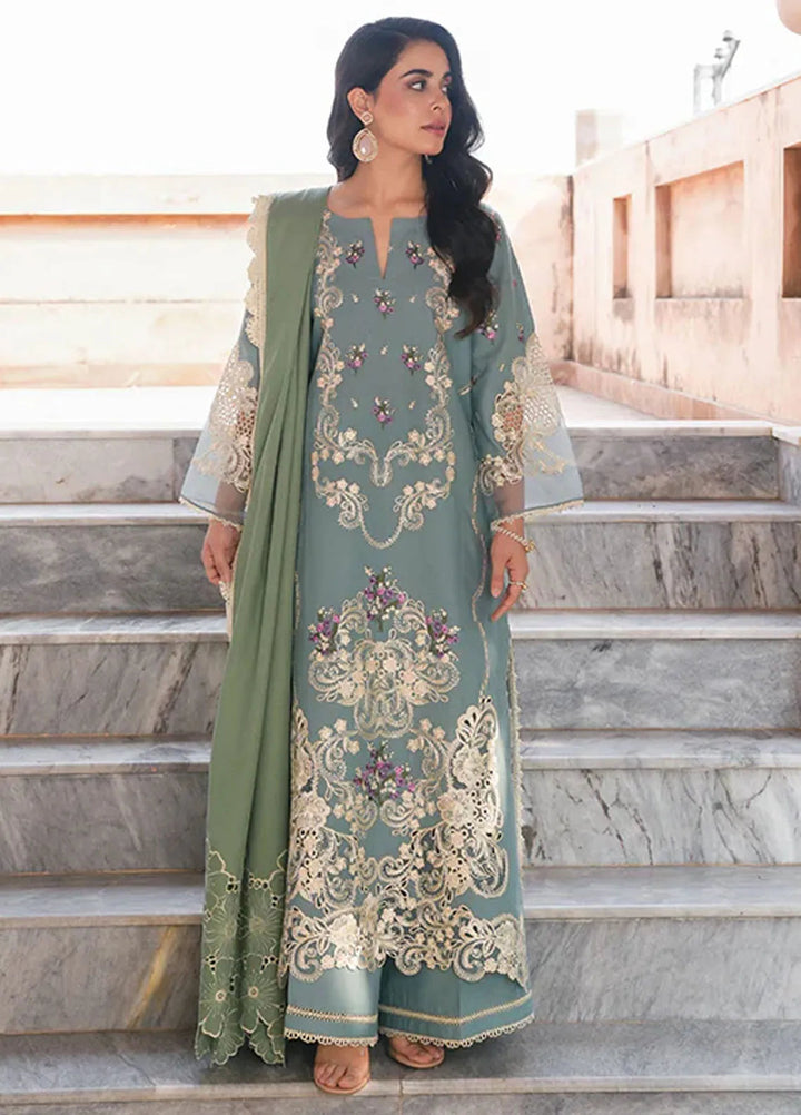 Manara Embroidered Karandi Suit Unstitched 3 Piece MVK-07 Nisa - Winter Collection