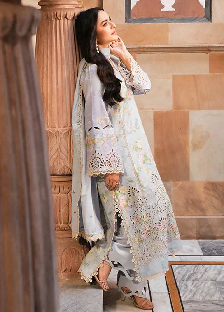 Manara Embroidered Karandi Suit Unstitched 3 Piece MVK-08 Opal - Winter Collection