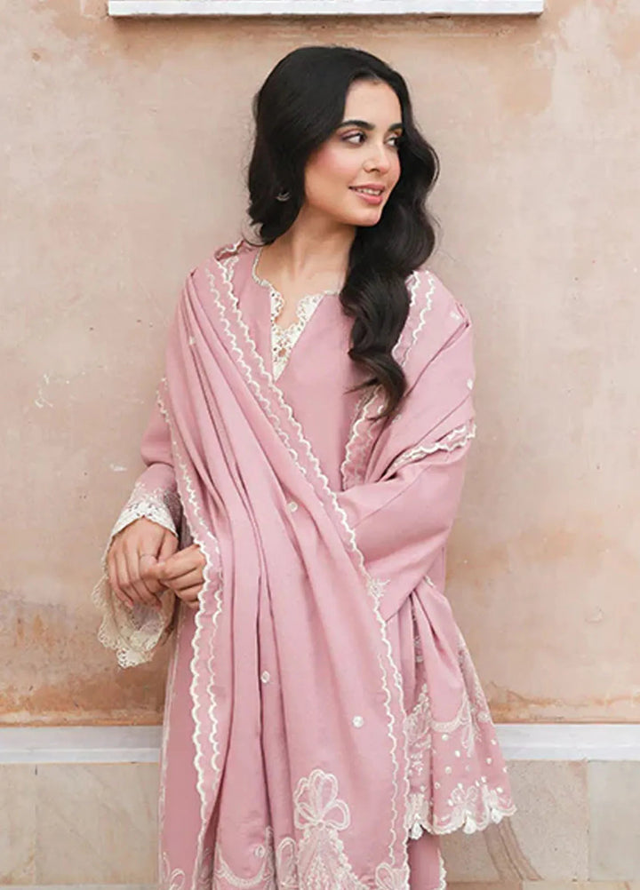 Manara Embroidered Karandi Suit Unstitched 3 Piece MVK-09 Roha - Winter Collection