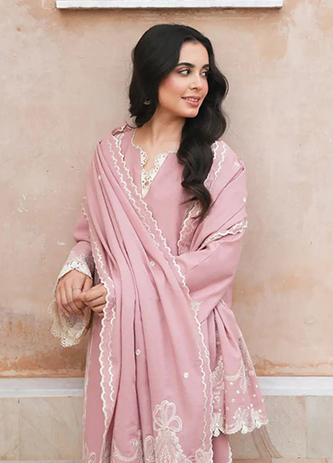 Manara Embroidered Karandi Suit Unstitched 3 Piece MVK-09 Roha - Winter Collection