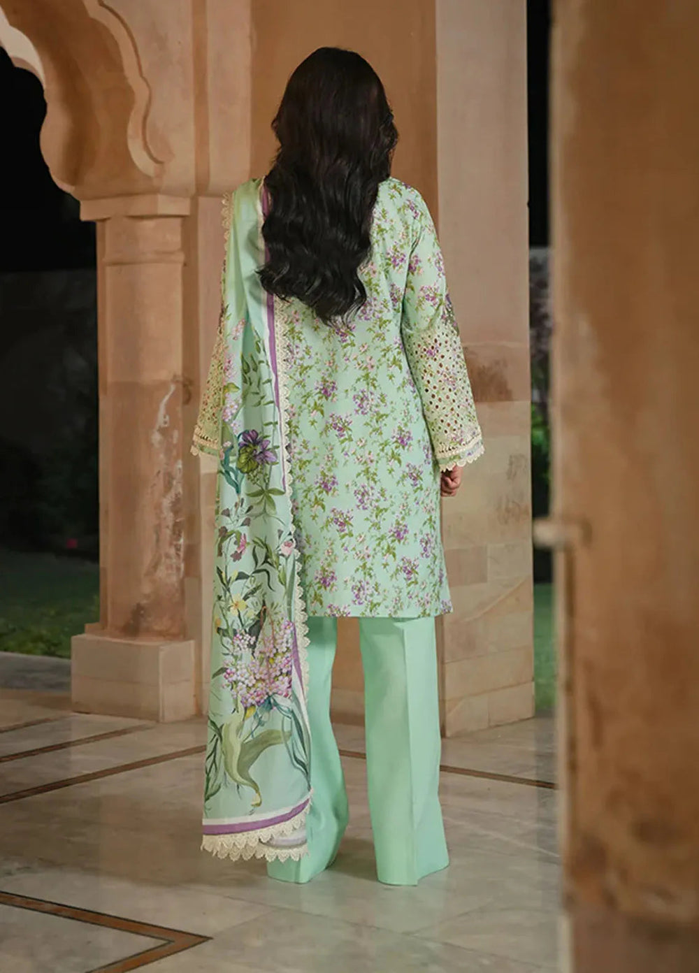 Manara Embroidered Karandi Suit Unstitched 3 Piece MVK-10 Rabail - Winter Collection