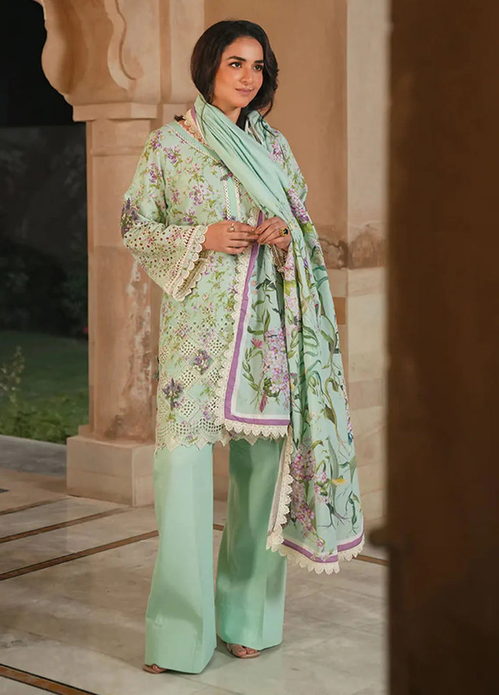 Manara Embroidered Karandi Suit Unstitched 3 Piece MVK-10 Rabail - Winter Collection