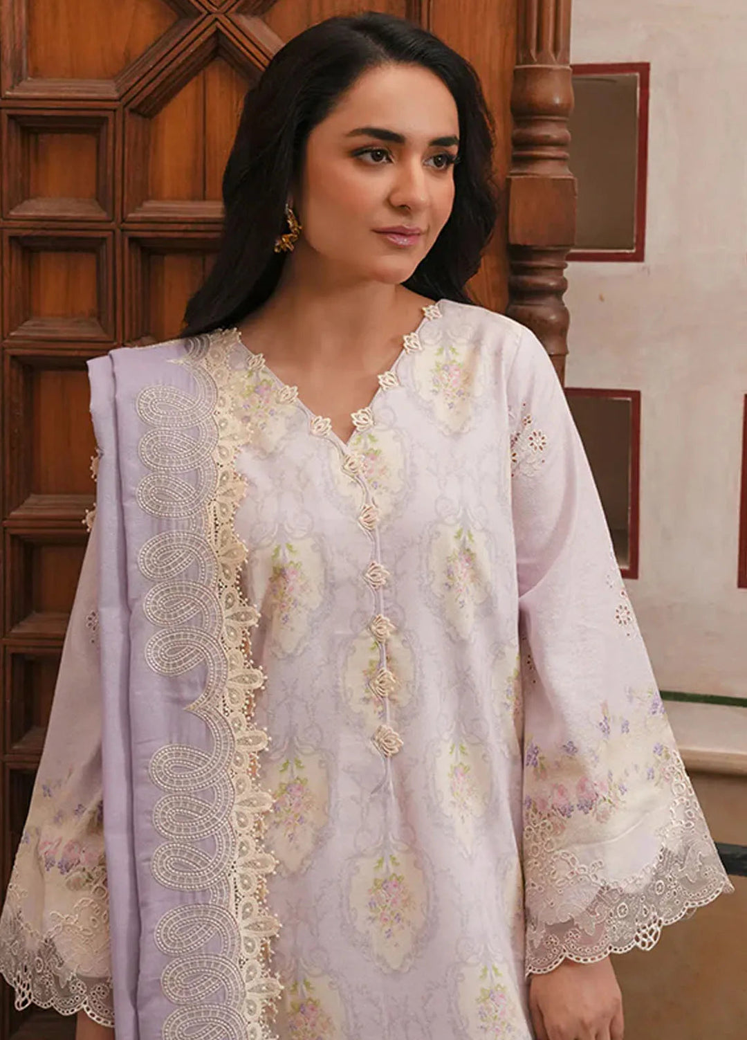 Manara Embroidered Karandi Suit Unstitched 3 Piece MVK-12 Anaya - Winter Collection