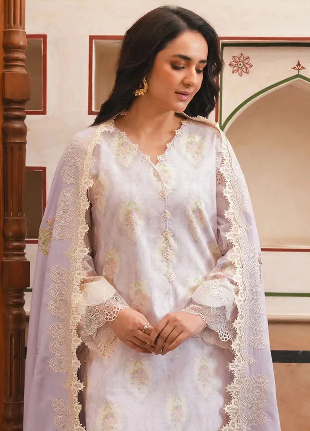Manara Embroidered Karandi Suit Unstitched 3 Piece MVK-12 Anaya - Winter Collection