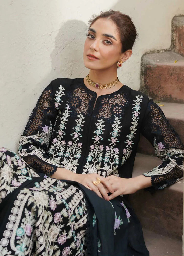 Manara Embroidered Lawn Suit Unstitched 3 Piece MNA24L ML-07 Pearl - Luxury Collection