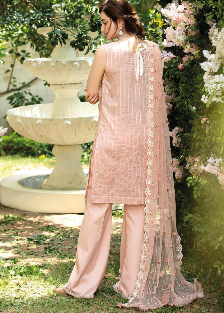Manara Embroidered Lawn Suits Unstitched 3 Piece MNA21K 02 ANGELIC TEASE - Luxury Collection