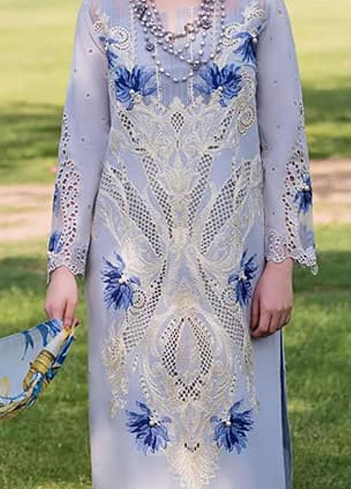 Manara Embroidered Lawn Suits Unstitched 3 Piece MNA23LL ML-05 Lorena - Luxury Collection