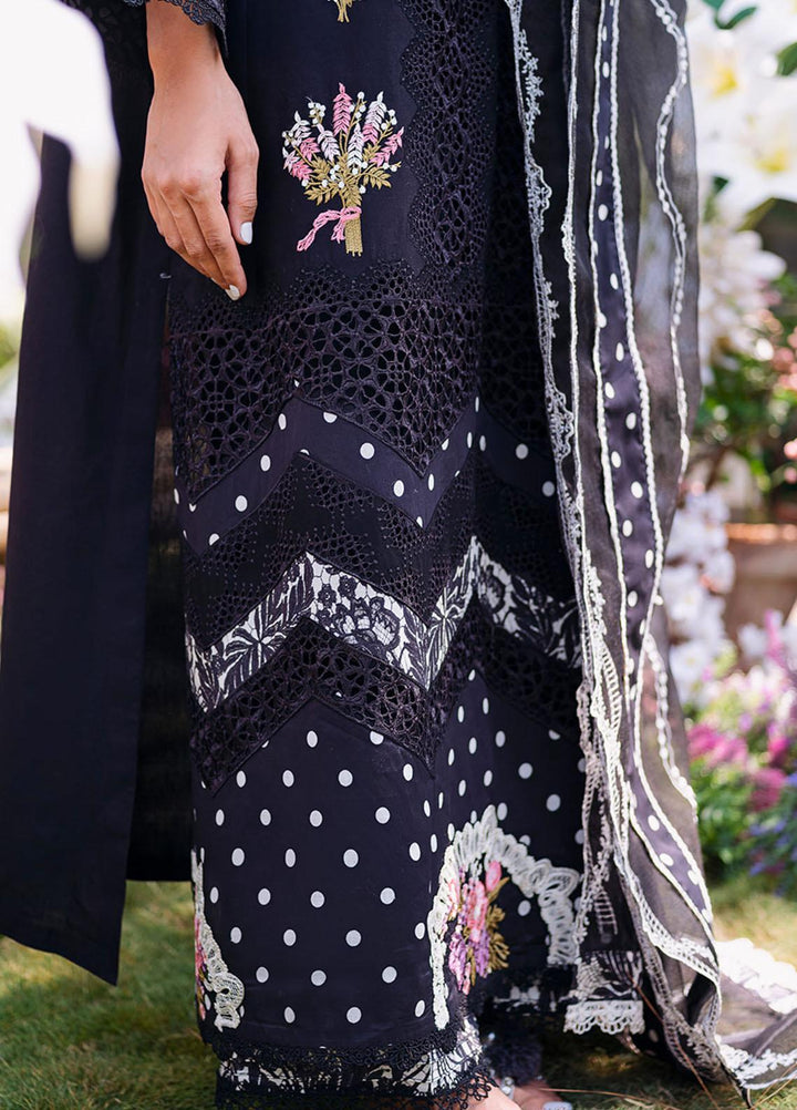 Manara Embroidered Lawn Suits Unstitched 3 Piece MNA23LL ML-06 Narah - Luxury Collection
