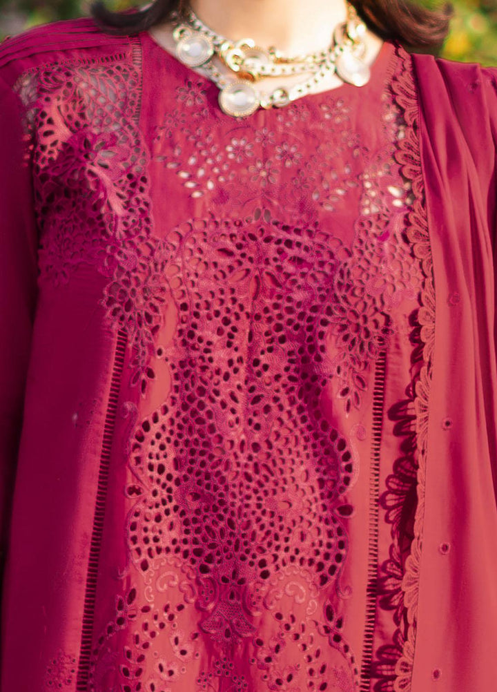 Manara Embroidered Lawn Suits Unstitched 3 Piece MNA23LL ML-07 Talia - Luxury Collection