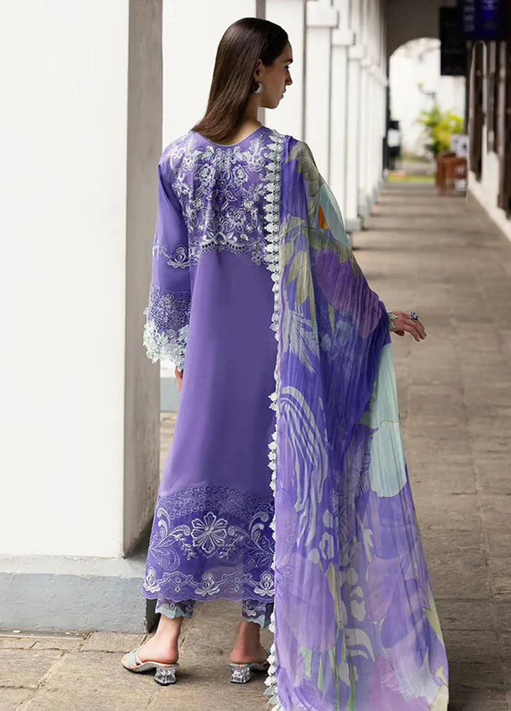 Manaram by Mushq Embroidered Lawn Suit Unstitched 3 Piece MQ25ML D-208 Luminous Essence - Summer Collection