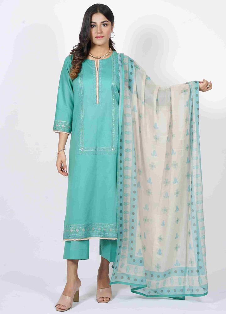 Manhani by Vibgyor Embroidered Lawn Suits Unstitched 3 Piece D5-U-V124 - Summer Collection