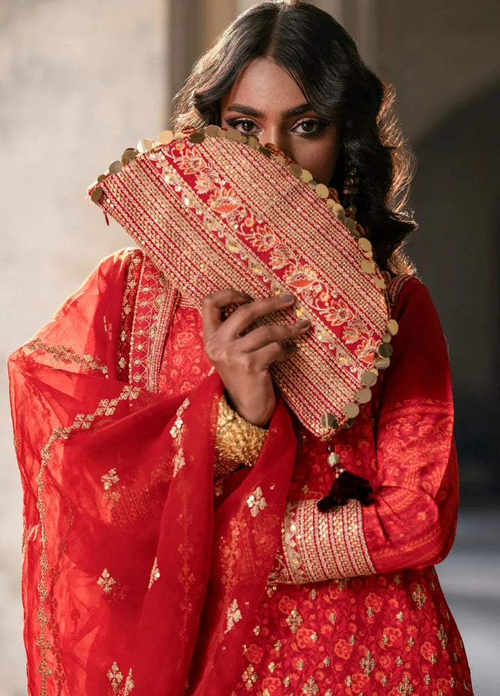 Mannat By Erum Khan Luxury Pret Embroidered 3 Piece Suit Gulnar