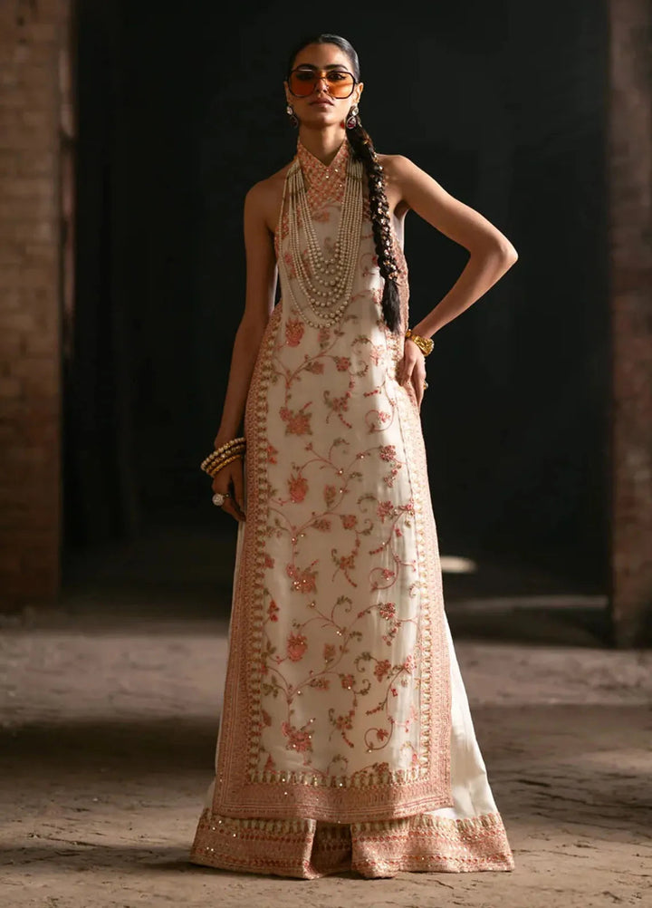 Mannat By Erum Khan Luxury Pret Embroidered Chiffon 3 Piece Suit Khawab