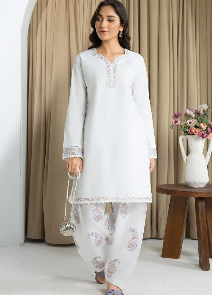 Mannat Clothing Pret Embroidered Lawn 2 Piece Suit Luxe