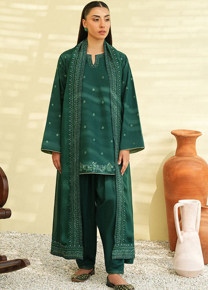 Mannat Clothing Pret Embroidered Lawn 3 Piece Suit Meadow