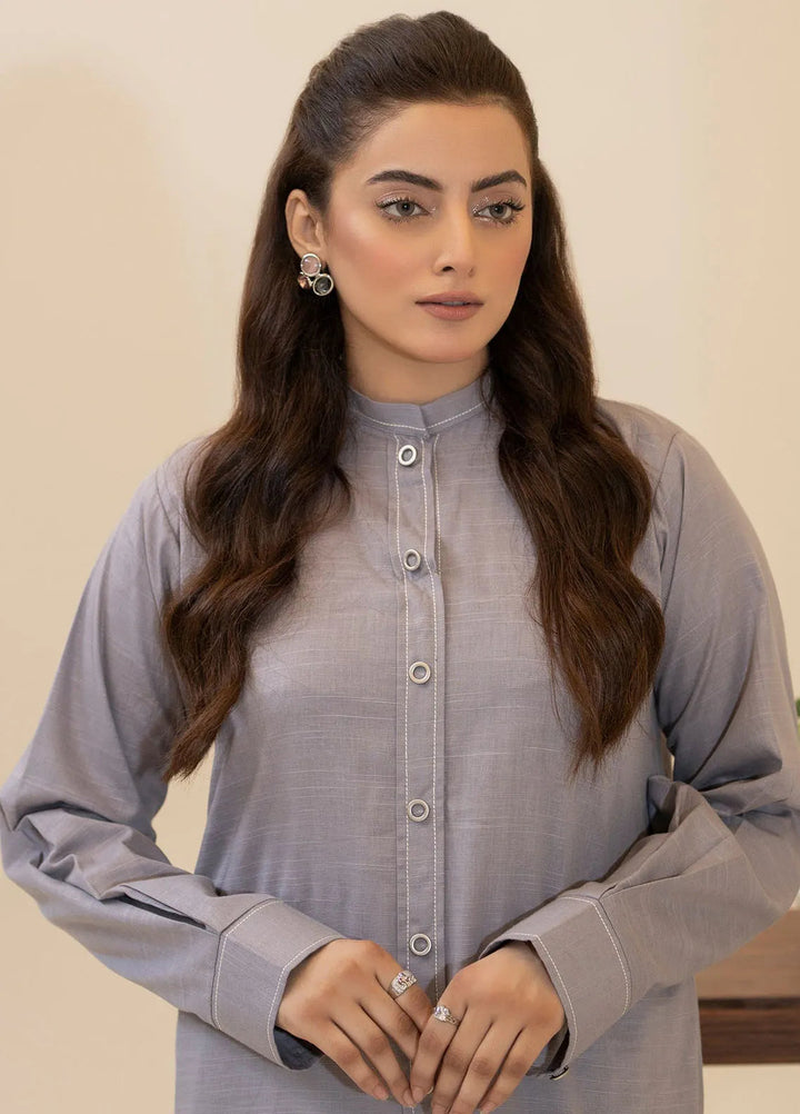 Mannat Clothing Pret Printed Light Khaddar 2 Piece Suit Eden