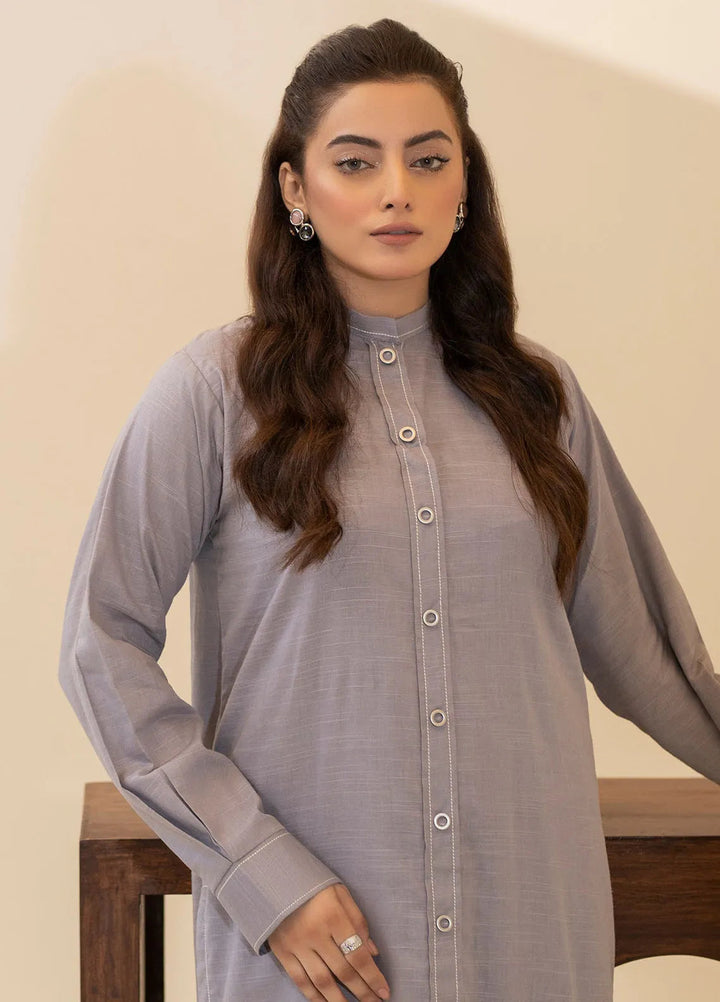 Mannat Clothing Pret Printed Light Khaddar 2 Piece Suit Eden