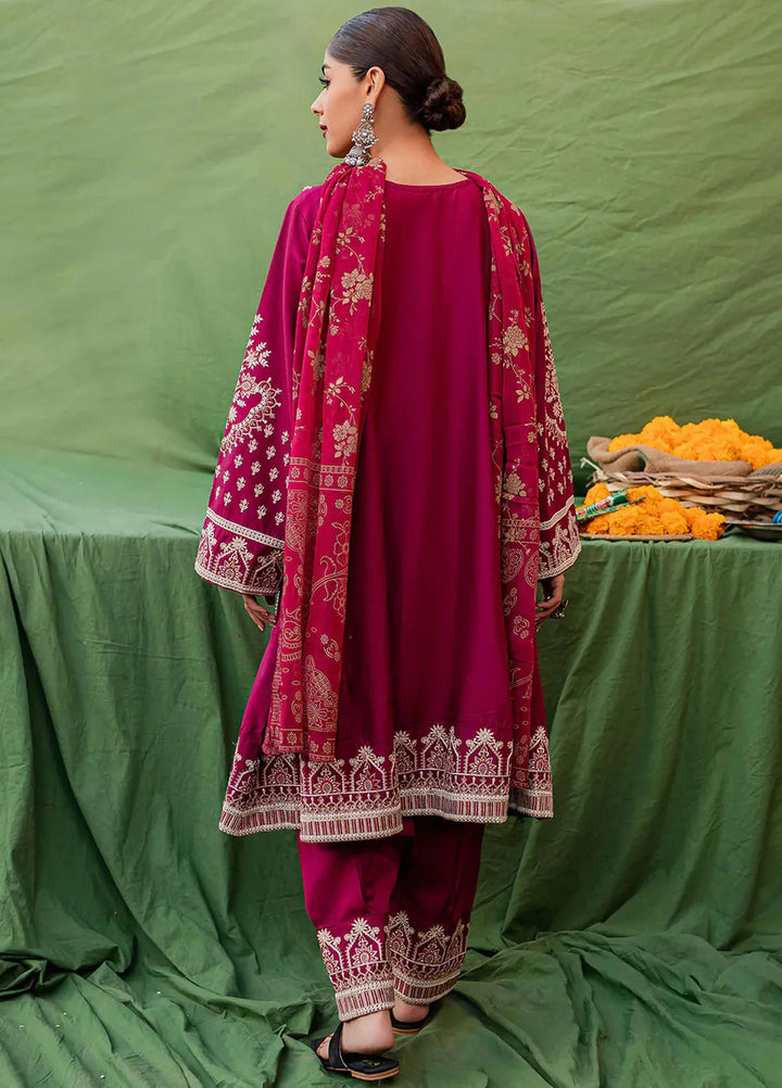 Mannat Pret Embroidered Cotton 3 Piece Suit Haseen