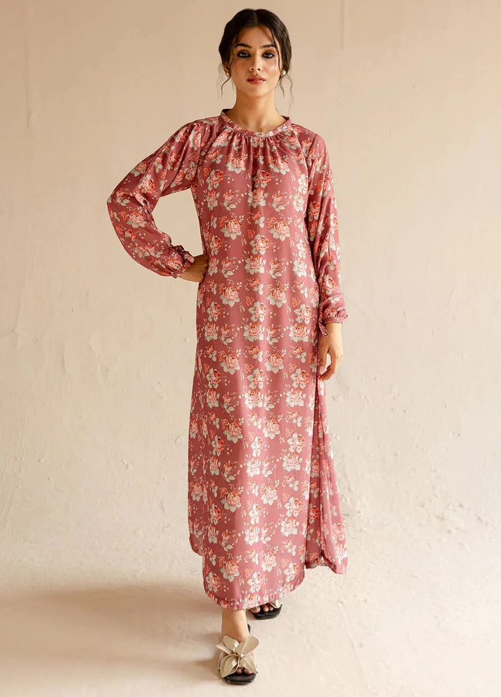 Mannat Pret Printed Crepe Kurti Faryal