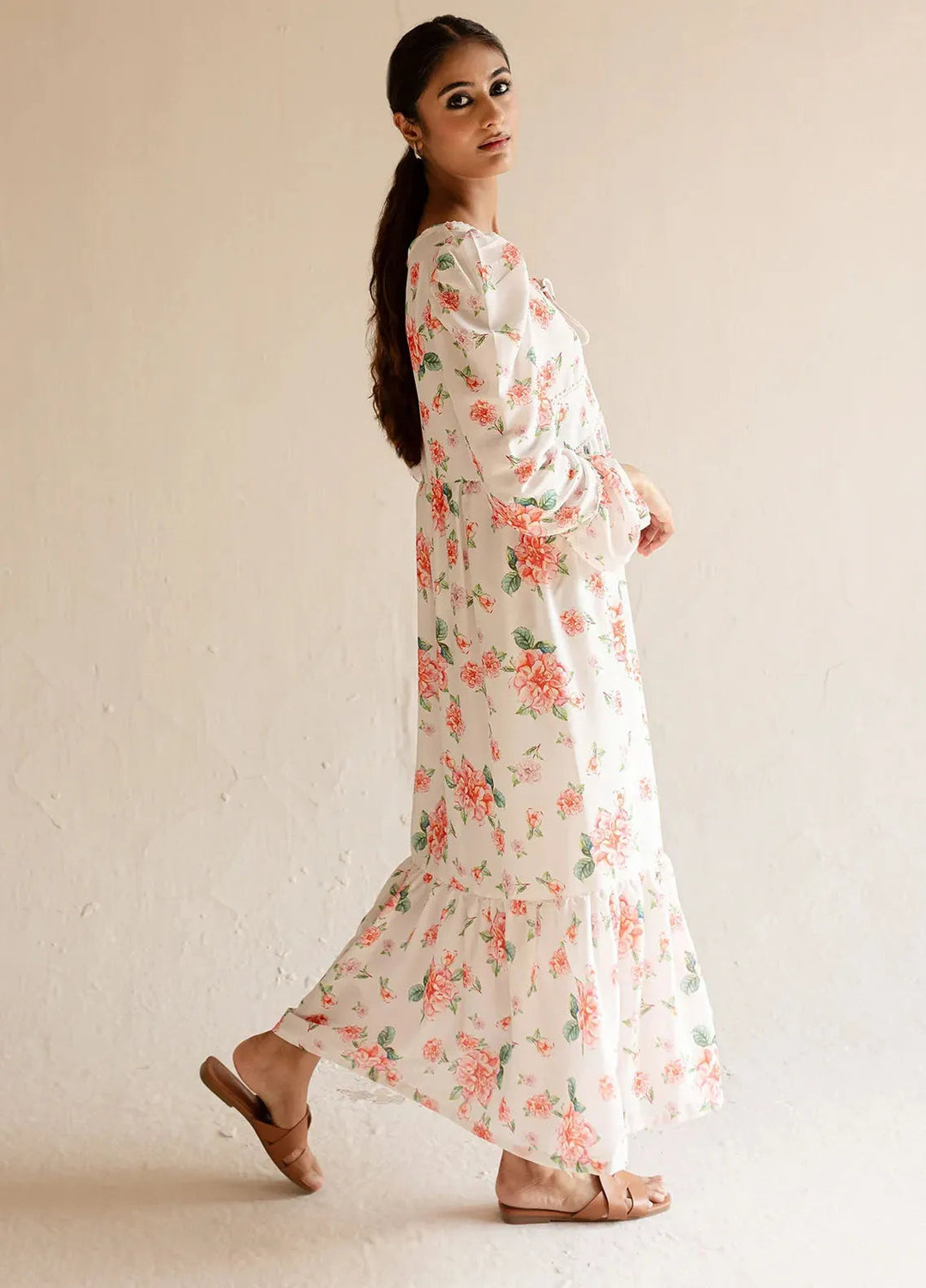 Mannat Pret Printed Crepe Kurti Zimal