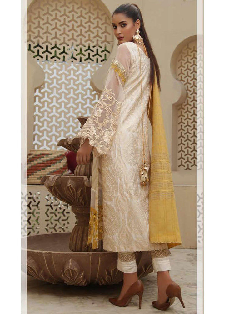 Marasim Embroidered Dobby Suits Unstitched 3 Piece MS21LW D-02 - Formals Collection