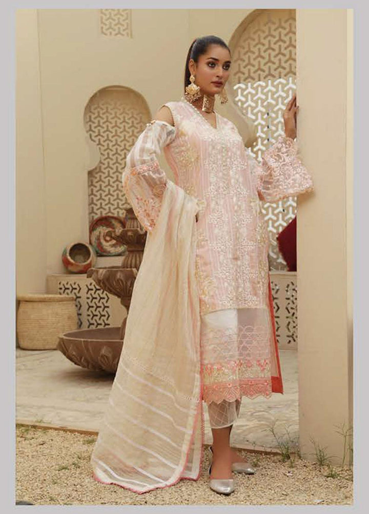 Marasim Embroidered Cotton Suits Unstitched 3 Piece MS21LW D-03 - Formals Collection