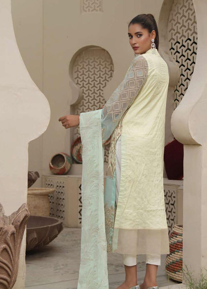 Marasim Embroidered Cotton Suits Unstitched 3 Piece MS21LW D-04 - Formals Collection
